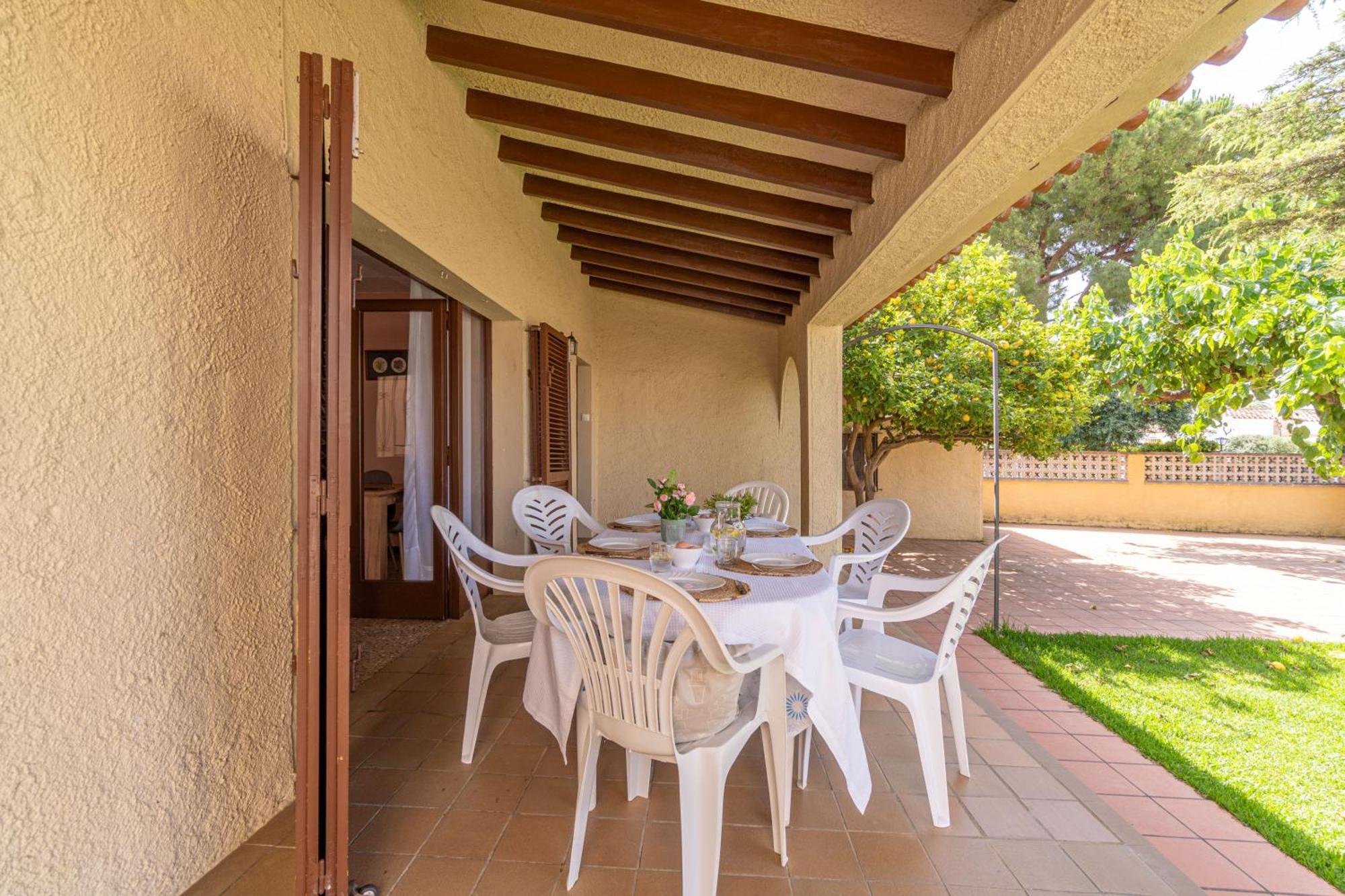 Apart-Rent Casa Con Jardin Pani 0081 Empuriabrava Eksteriør billede