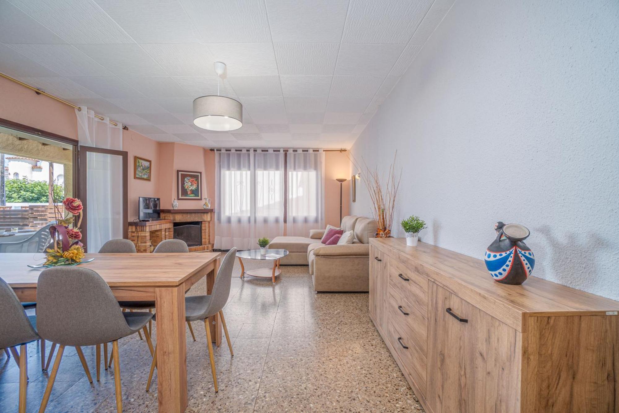 Apart-Rent Casa Con Jardin Pani 0081 Empuriabrava Eksteriør billede